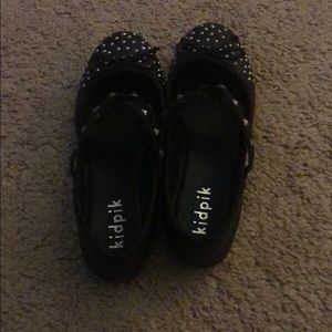 Girls Size 2 Black Dress Shoes *LIKE NEW*